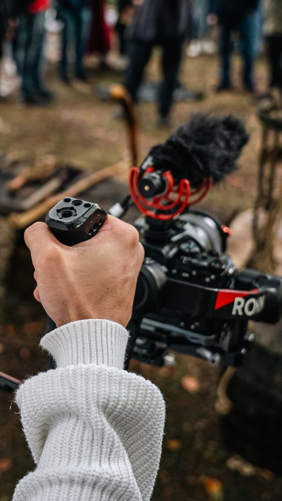 Kamera DCP Production při natáčení