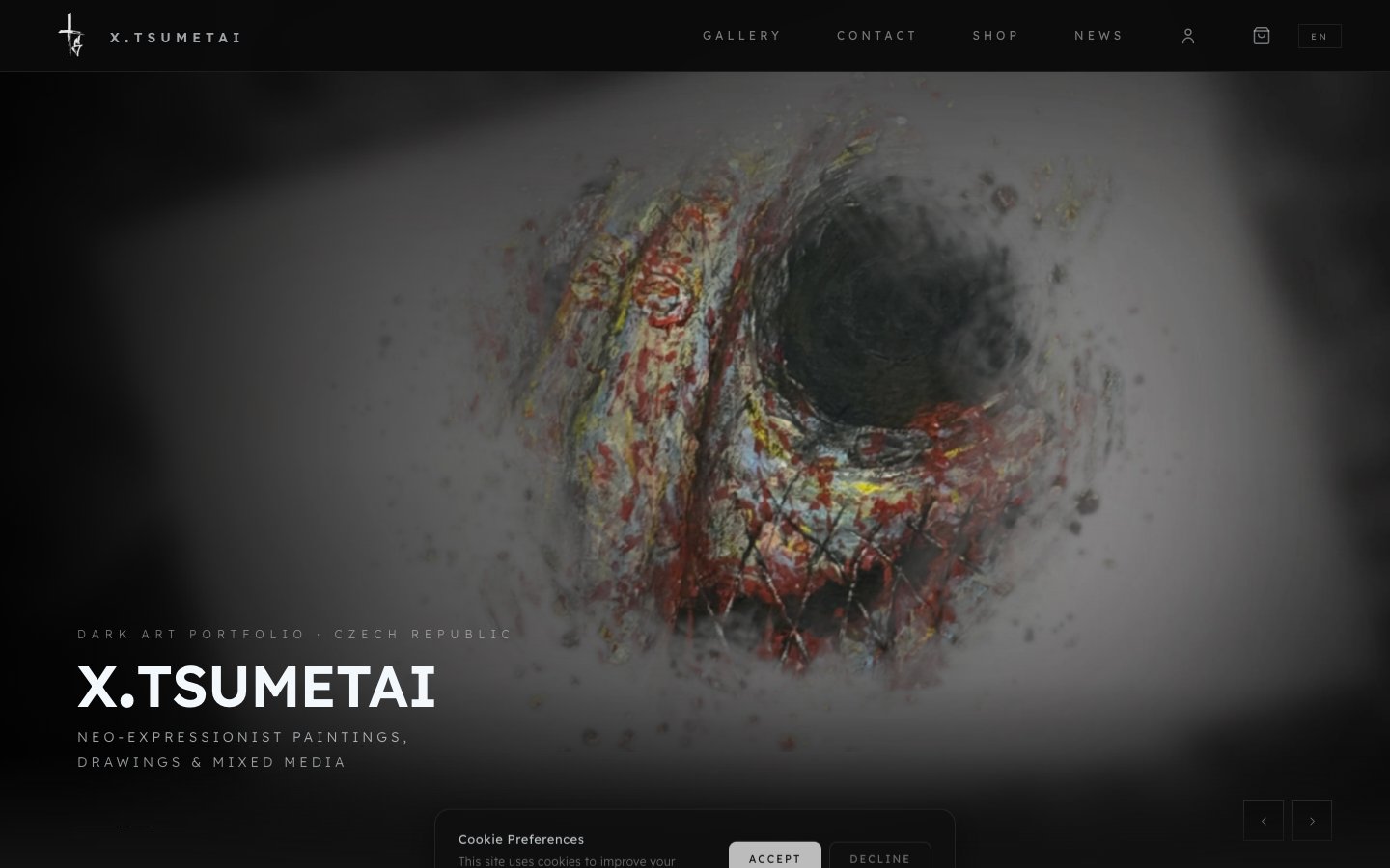 X.Tsumetai — dark art portfolio